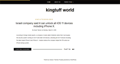 Desktop Screenshot of kingtuffworld.com